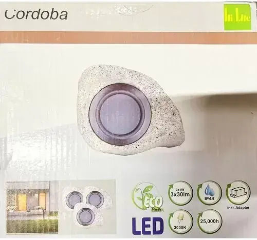 Hi-lite Осветително Тяло LED Топло Бяло 3 Бр Hi-lite Осветително Тяло LED Топло Бяло 3 Бр