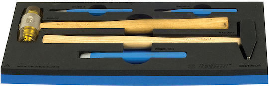 Unior Set Ciocane cu Mâner de Plastic 621064