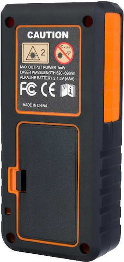 Ermenrich Μέτρο Laser 81422 με Εύρος Μέτρησης 0.05m-60m