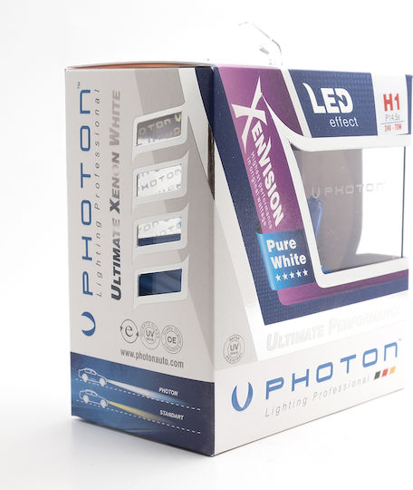Photon Lămpi Autoturismului & Motocicletei Diamond H1 / H7 Xenon 5000K Alb rece 24V 70W 1buc