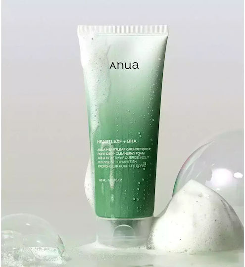 Anua Heartleaf Schaumstoff Reinigung Gesicht für Akne-anfällige Haut 150ml