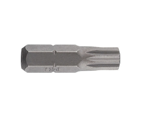 Biți Standard 1/4'' Din Iso 1173 Formă C 6.3 Profil Xzn Spline Dim Xzn M 8 L 25