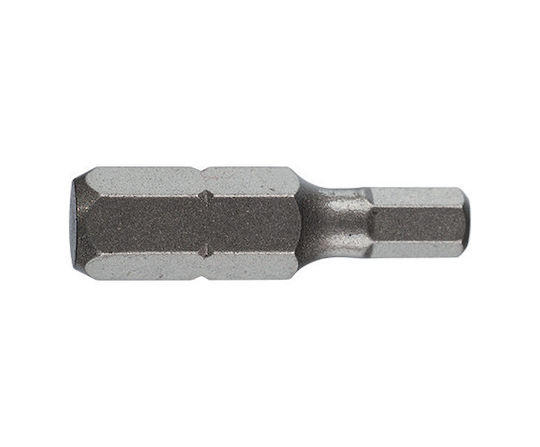 Bit Standard 1/4'' Din Iso 1173 Form C 6.3 Hex Profile Hex Dim 3.0 L 25