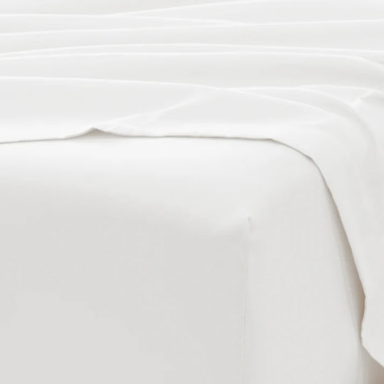 My Home Luxury Комплект 4бр 100x200+30см. с Ластик White
