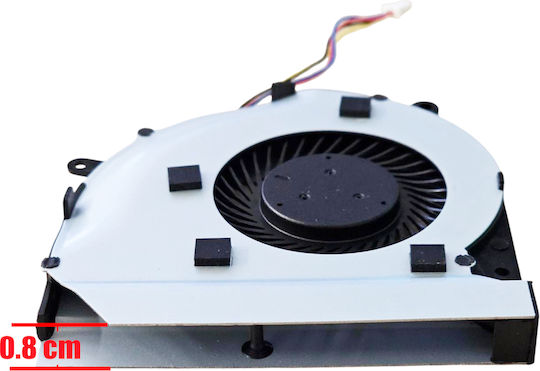 Ανεμιστηράκι Laptop Gpu Cooling Fan Asus Rog Strix Gl502vm Tuf Fx502vm Fx502vd Fx502ve Fx60v Fx60vm Zx60v Zx60vm S5vs S5vm Ef75070ss1-c481-s9a 13n1-0sp0201 13nb00r0p02011 13nb0dr0p02011 Thin 0.8cm 4pin Κωδ.81605