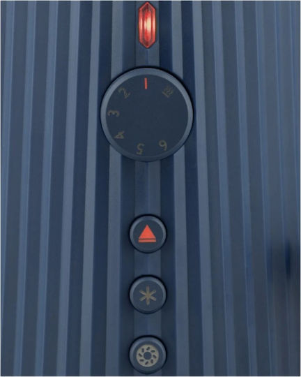 Alessi Plisse Prăjitor de pâine 2 sloturi 850W Albastru