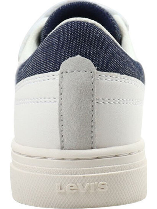 Bryson Παιδικά Sneakers με Σκρατς Λευκά