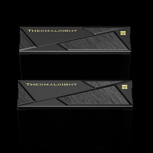 Thermalright Royal Pretor 130 Ultra Охладител за ЦПУ Двойен вентилатор за Socket /A/M/4/A/M/5/1/2/0/0/1/1/5/x/1/7/0/0/ с ARGB Осветление Черен