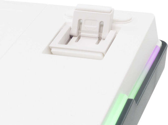 White Shark Mech Gaming Μηχανικό Πληκτρολόγιο με RGB φωτισμό (Αγγλικό US) Κόκκινο