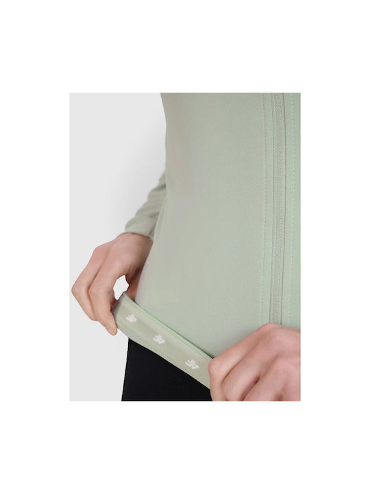 4F Cycling Windbreaker Jacket Long sleeve Green