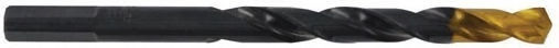 1145312 Burghie Cilindrice Scurte Metal Conform Din 338 Tip N HSS Acoperire Titan Mărime 2.5