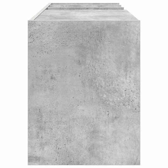 vidaXL Hi-Fi Furniture Gray 35x78.5x45cm