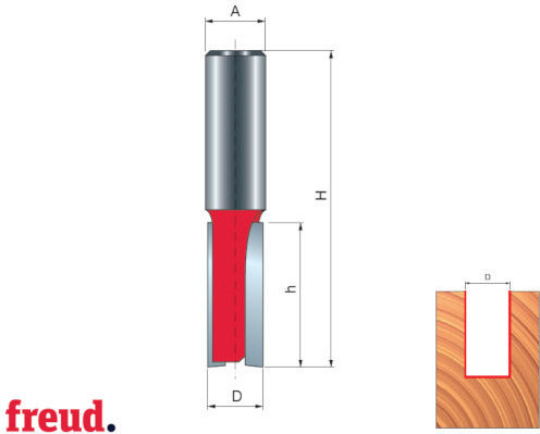 04 Schaft Cutter Zylinderförmiger Frontspitz Hartmetall Größe 15 04-14708p