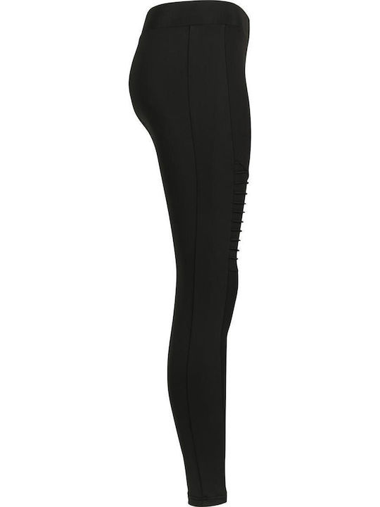 Tech Biker Women's Long Training Legging High Waisted Black