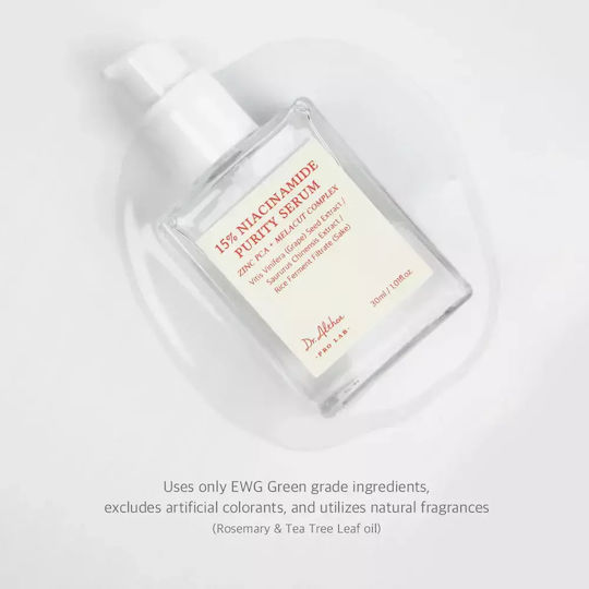 Dr. Althea 15% Niacinamide Purity Moisturizing Serum Face with Niacinamide for Radiance 30ml