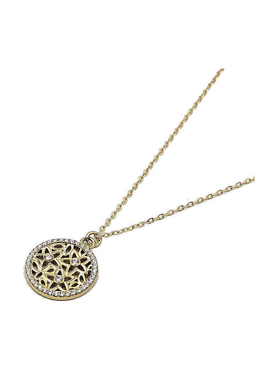 Fhs Jewlery Колиe от Златна Стомана