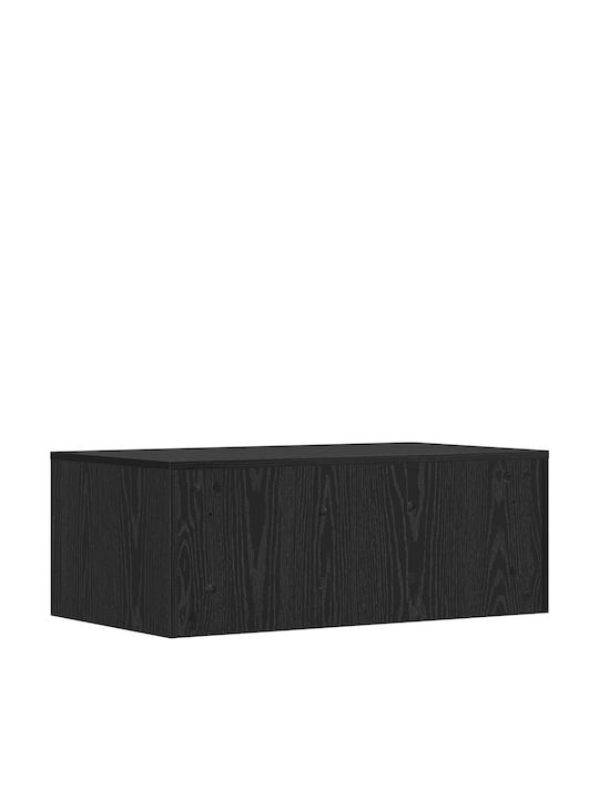 Desk Wooden Black Beech 80x45x30cm