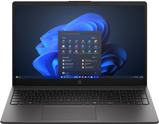 HP 250R G10 15.6" FHD (Nucleu 3-100U/8GB/512GB SSD/No OS) Dark Ash Silver (Tastatură US)