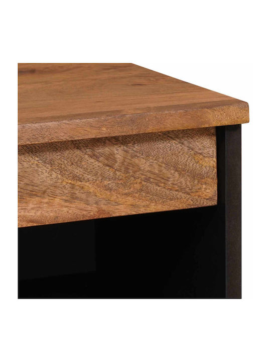Office Storage Drawer Acacia Brown Finish L60xW33.5xH75cm