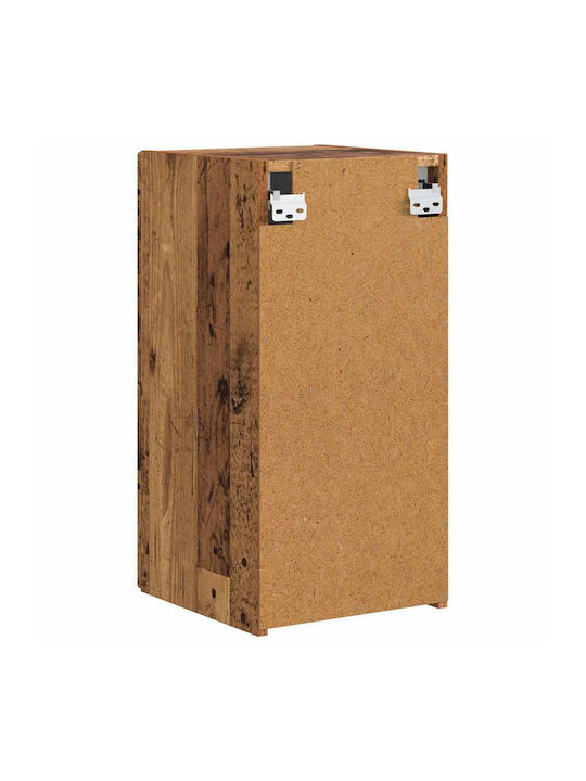 Wall Living Room Cabinet Made of Particle Board Old Wood 30x31x60cm