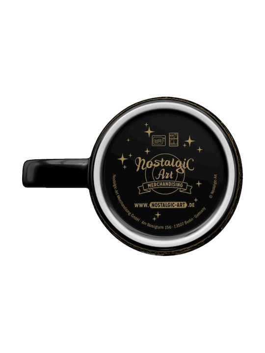 Nostalgic Art Keramiktasse Schwarz 330ml