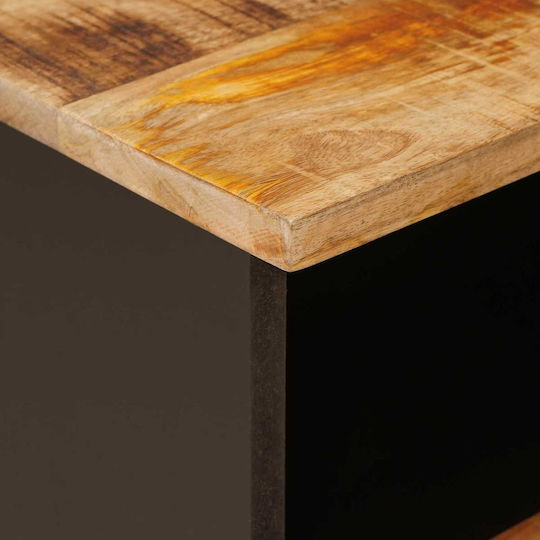 Wooden Brown Bedside Table 40x33x46cm Wooden Brown Bedside Table 40x33x46cm