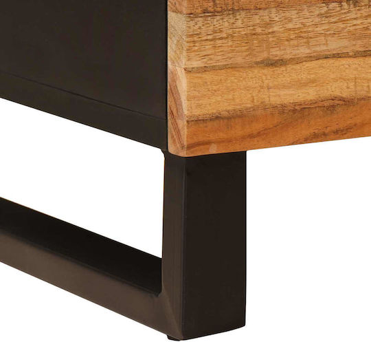 Bedside Tables from Solid Wood Brown 2 Pieces 40x33x46cm