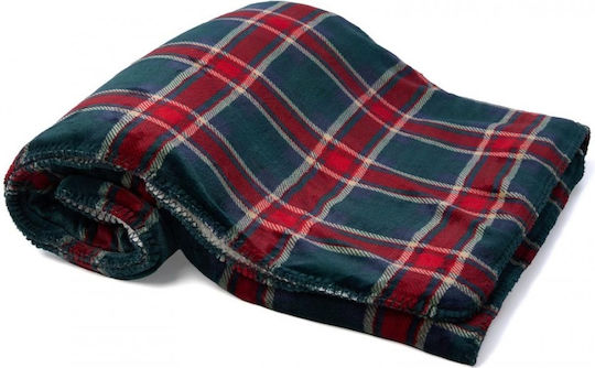 Heinner Pătură Polar Fleece Simplă 160x200 cm Roșie
