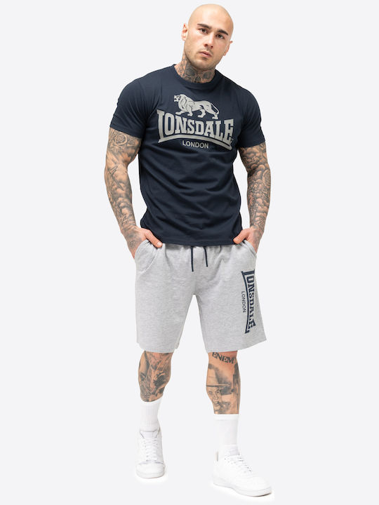 Mair T-Shirt Dark Navy, Marl Grey