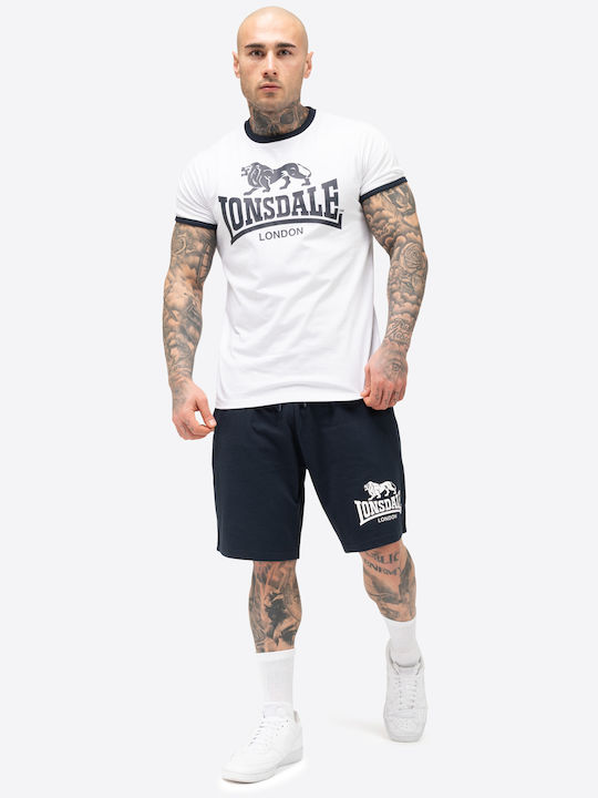 Maist T-Shirt Weiß Dunkelblau