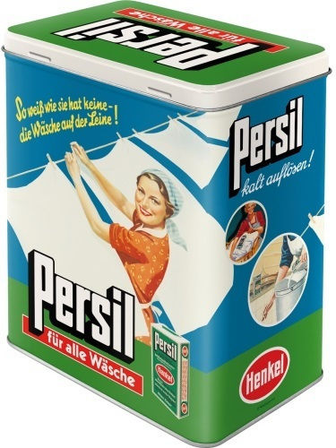 Nostalgic Art Nostalgic General Use Food Jar with Lid Metallic 14x10x20cm