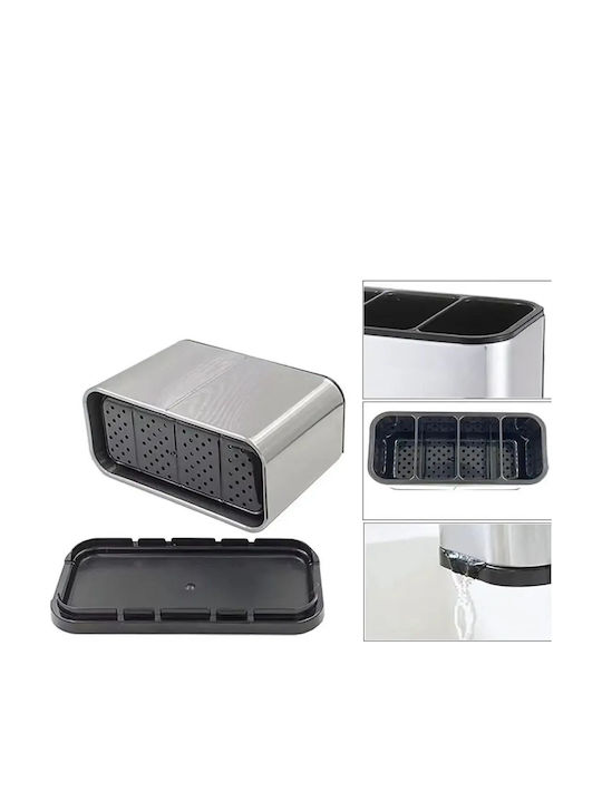 Verk Group Dish Drainer from Stainless Steel in Silver Color