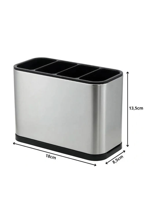 Verk Group Dish Drainer from Stainless Steel in Silver Color