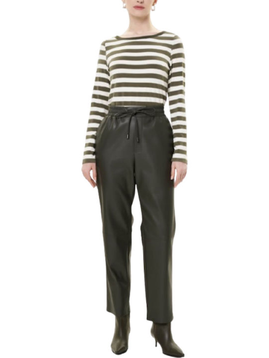 Women's Fabric Trousers Black