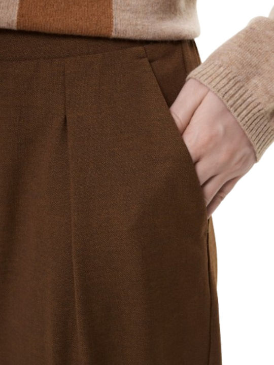 Γυναικείο Υφασμάτινο Παντελόνι Brown