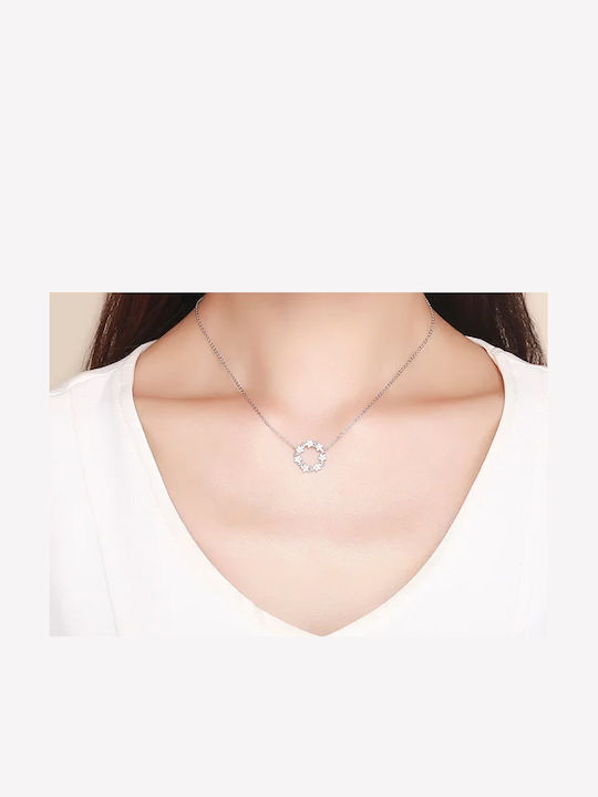 Bamoer Halskette aus Silber mit Zirkon
