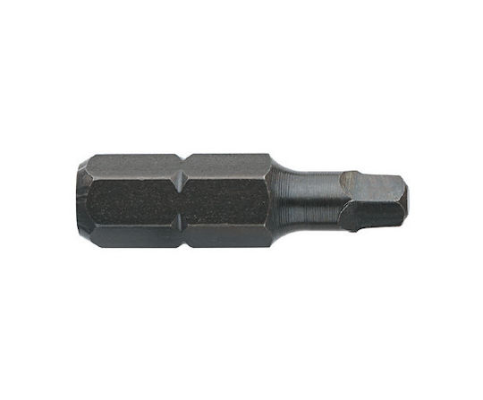 Sechskant Schraubendreher-Bit 1/4'' Din 3126 Form C 6.3 Robertson R 1 Profil