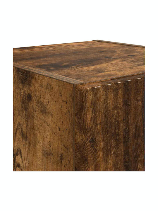 Living Room TV Unit Smoked Oak L30xW31xH60cm