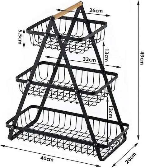 Verk Group Küchengestell Metall Schwarz