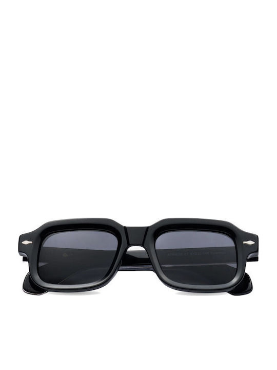 De Sunglasses Γυαλιά Ηλίου Μαύρα με Κοκκάλινο Σκελετό De Sunglasses Γυαλιά Ηλίου Μαύρα με Κοκκάλινο Σκελετό