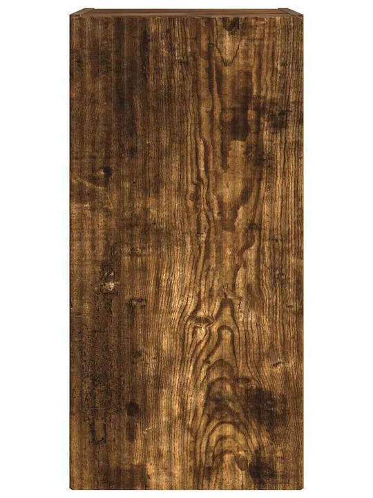 Living Room TV Unit Smoked Oak L30xW31xH60cm