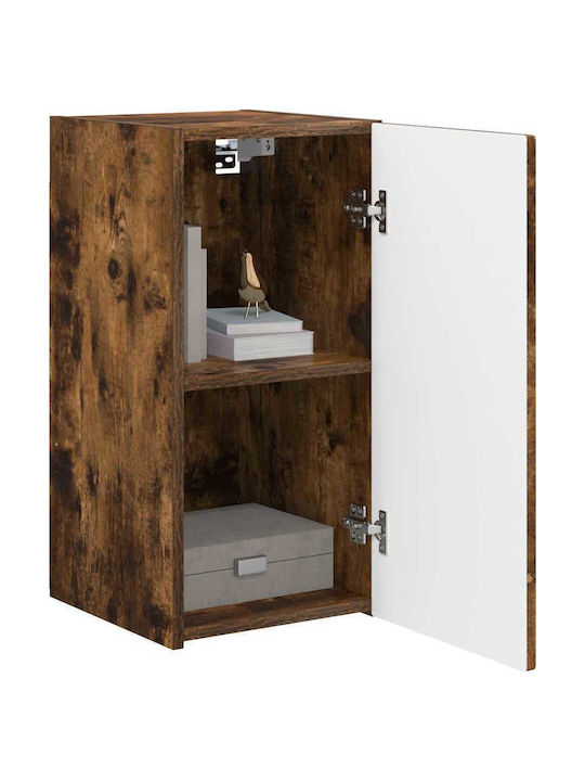 Living Room TV Unit Smoked Oak L30xW31xH60cm