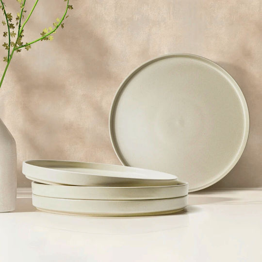 Miamio Bej Ceramică Set de Vase 12buc