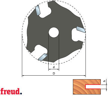 56 Cms Coated Groove Cutter Shaft Z=3 H 3.5 D 50.8 56-11508p