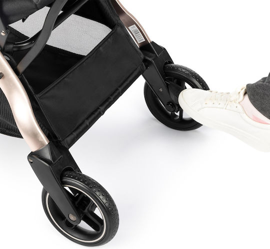 Maxi-Cosi Eva 3 Baby Stroller Suitable for Newborn Black Champagne 8.2kg