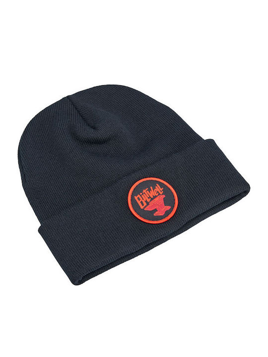 Beanie Unisex Beanie Knitted in Black color