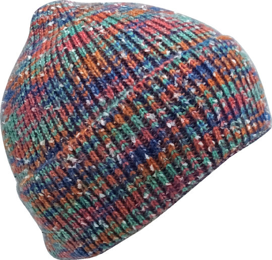 Beanie Γυναικείος Σκούφος Πλεκτός σε Τιρκουάζ χρώμα