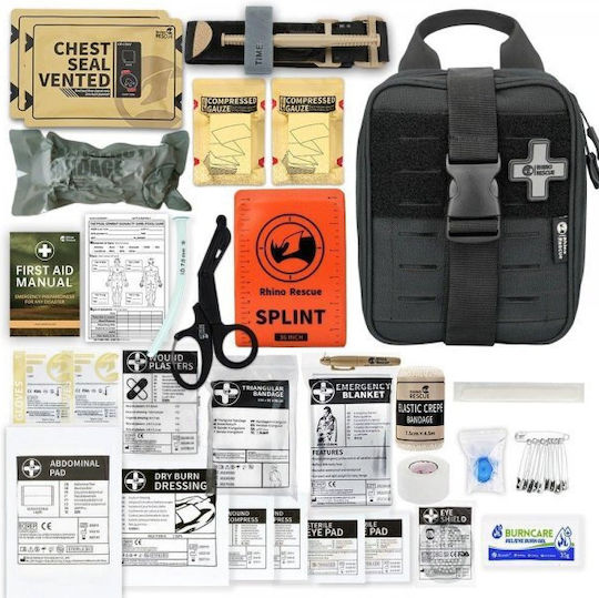 Rhino Rescue Military Pouch Belt Black