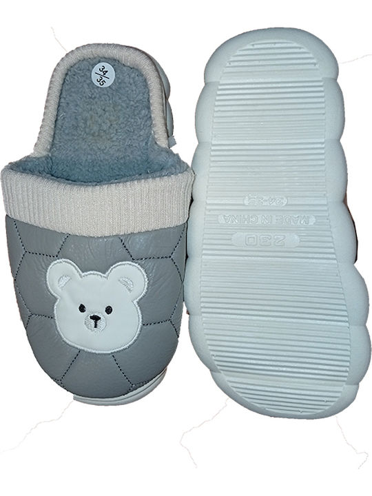 Kids Slippers Gray