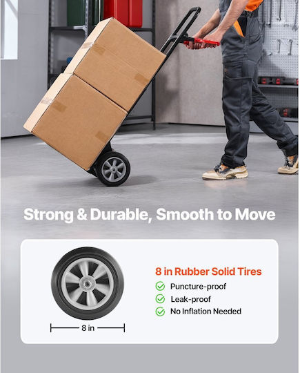 Vevor Transport-Wagen for Load Weight up to 272kg